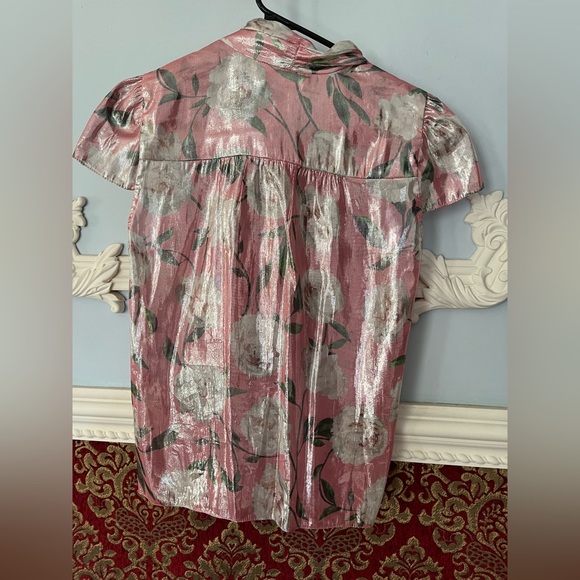 Alice + Olivia Metallic Top - Picture 3 of 6